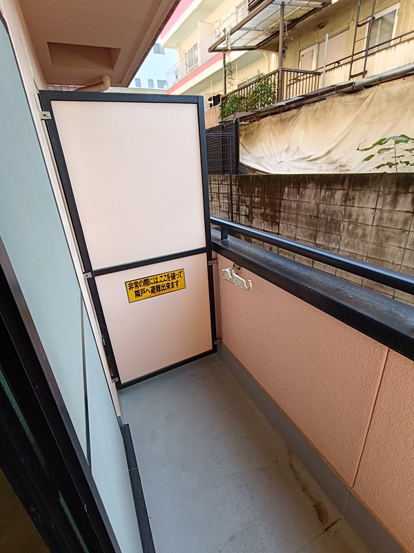 ルーラルタツミ ベランダ