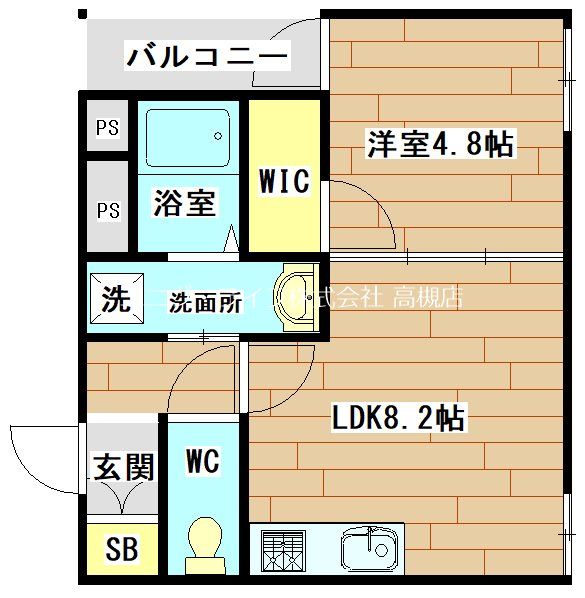 フジパレス高槻出丸町 間取り