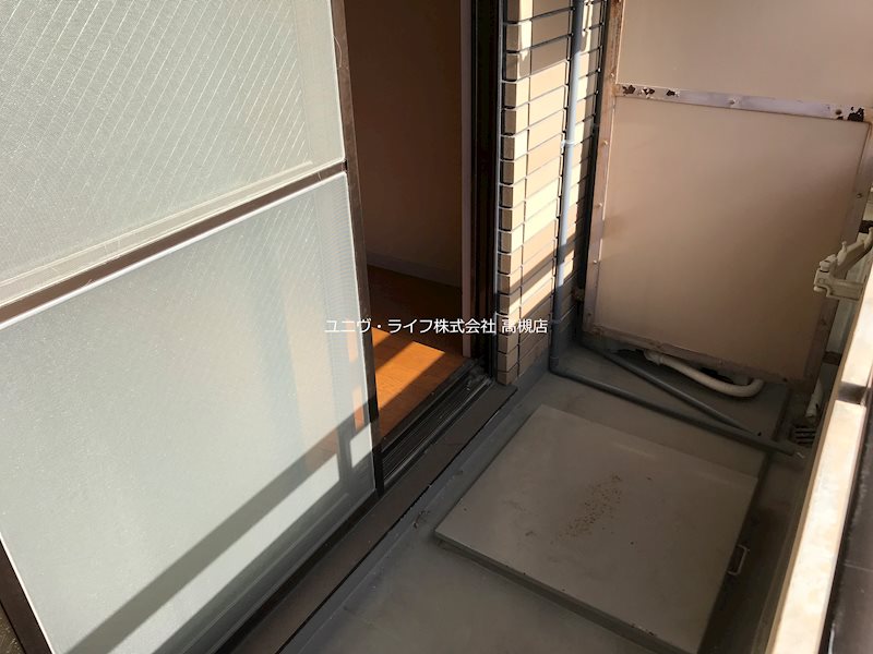 芥川ロイヤルマンション ベランダ