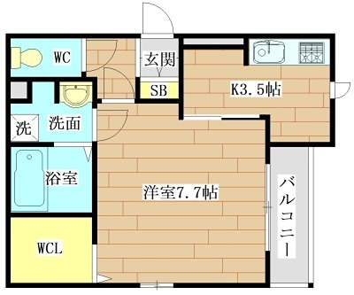 ソシュール 間取り