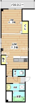 グランセカンド 間取り図