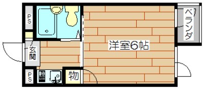 ダイコウレストハウス芥川  間取り