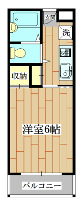 光栄ハイツ芥川 間取り