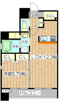 アーバネックス高槻芥川 間取り