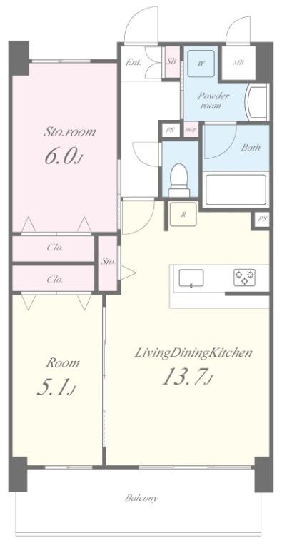 グランコート高槻 間取り