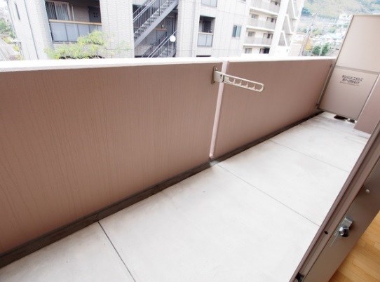 クレストフォート ベランダ