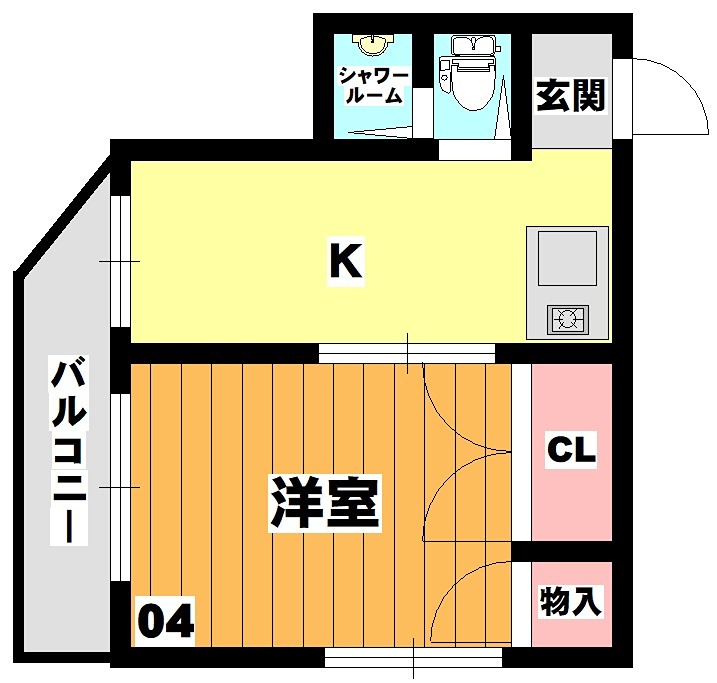 レコルテ千里山Ⅰ  間取り