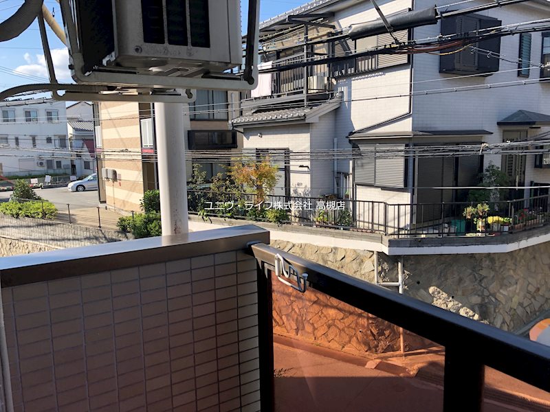 ホリデーイン安満  ベランダ