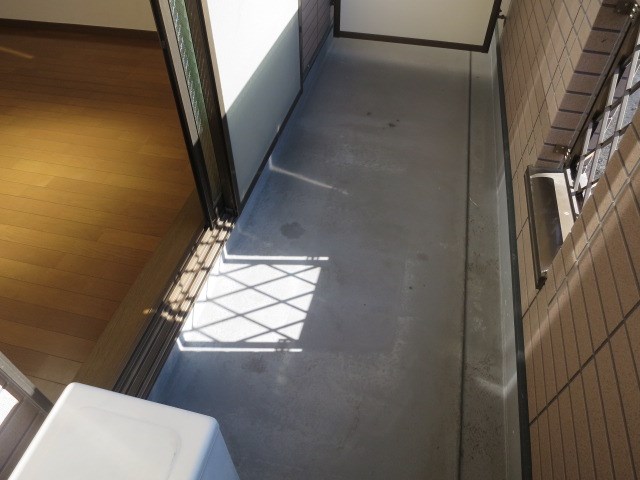 アンソレイエ・シャンブル ベランダ