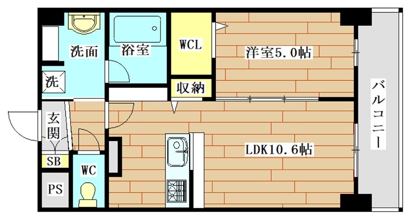 AZURE大手町 間取り