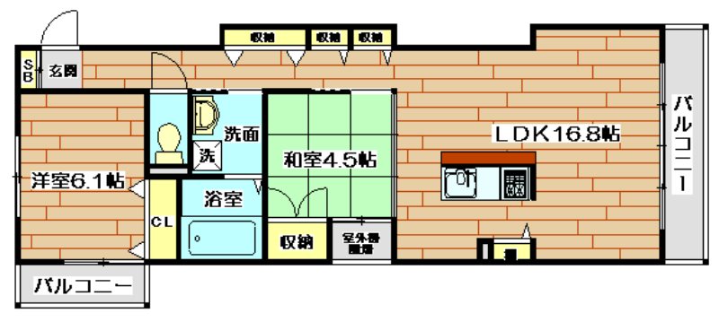 HIGH-FIVE ZONE（ハイファイブゾーン） 間取り