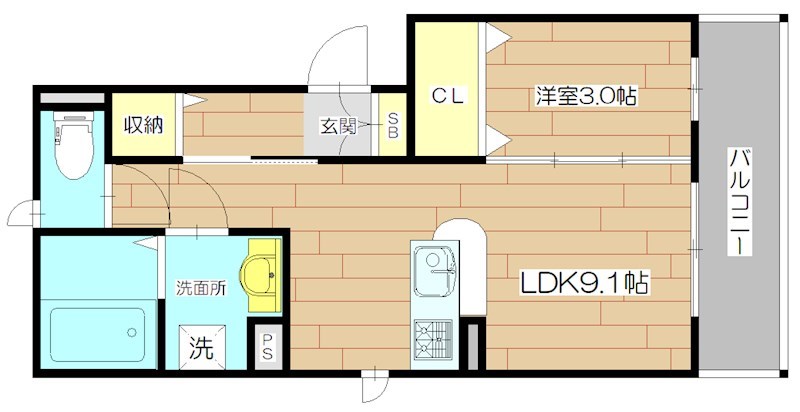 ネクストステージヤハタ 間取り図