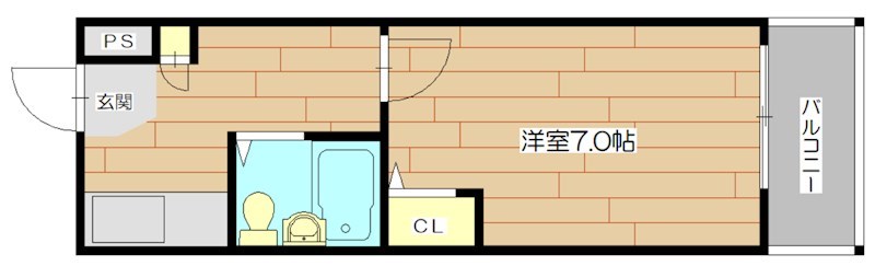 タウンハウス京口 間取り図