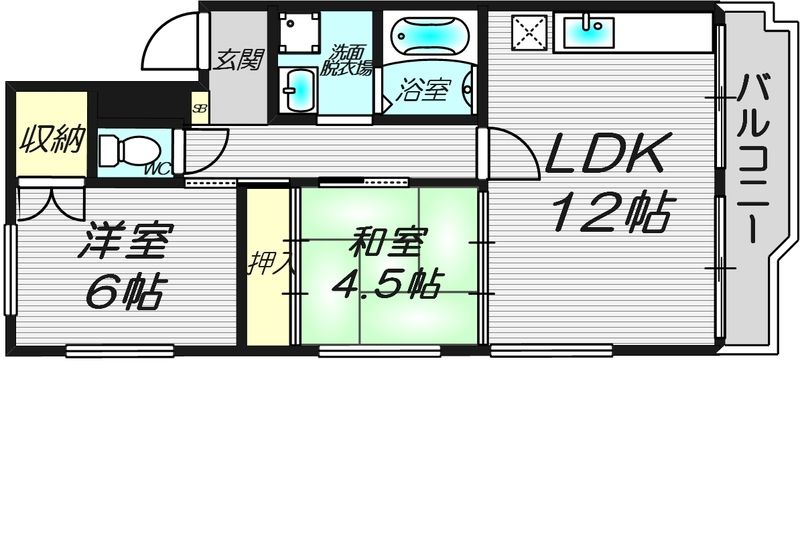 グランディ栄町 間取り