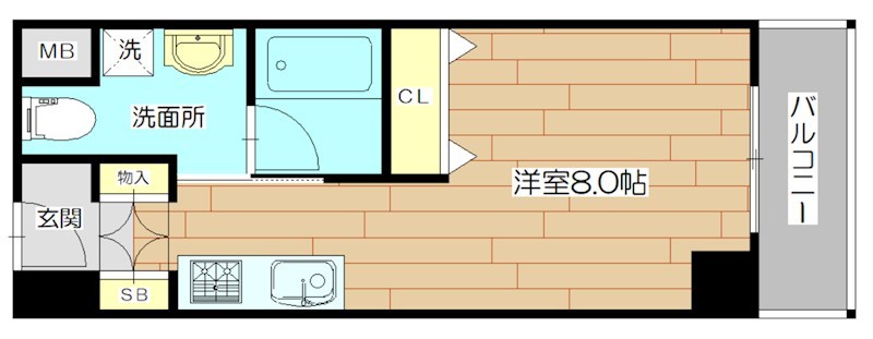 マインズ・コム高槻天神 間取り図
