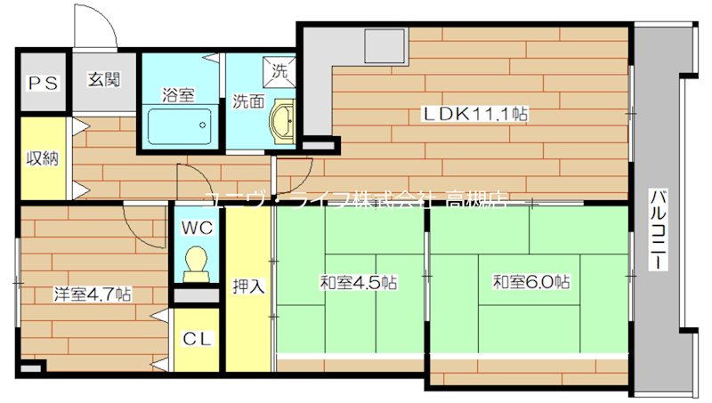 アーブルヴィレッジ  間取り