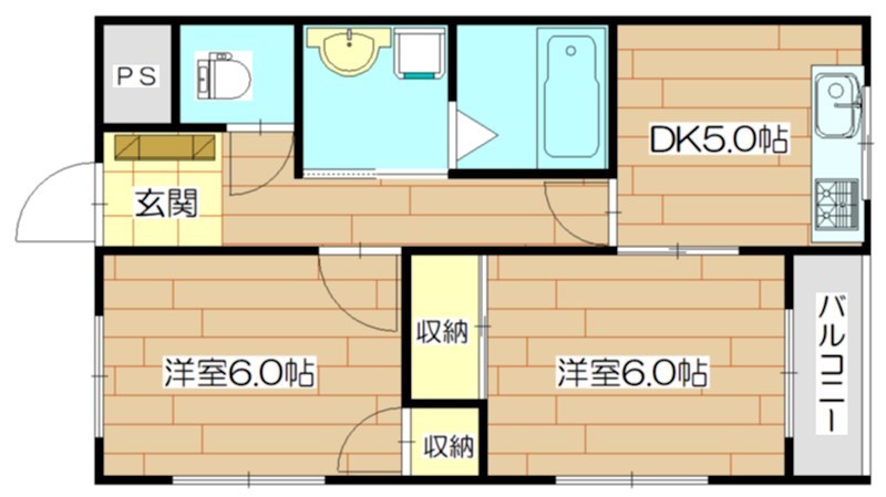 コーポ望月  間取り