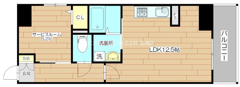 グランコート北園 間取り