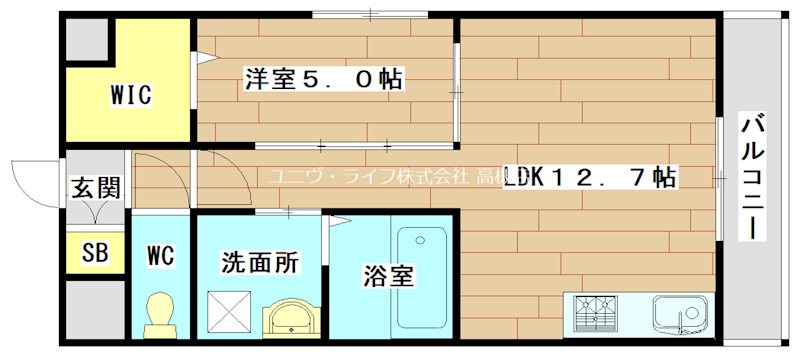 クリアコート城西 間取り