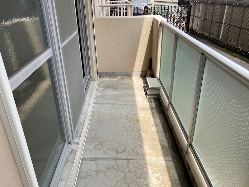 第2石田マンション ベランダ