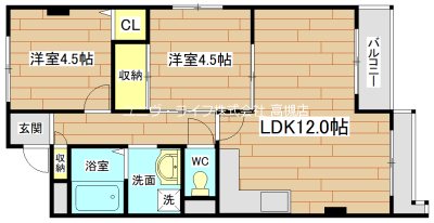 ブルーマーク高槻 間取り