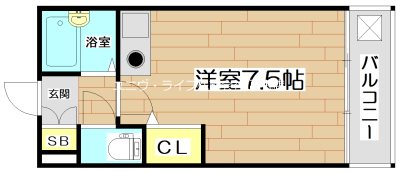高槻クリスタルビル 間取り