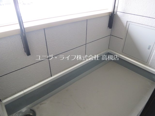 高槻クリスタルビル ベランダ