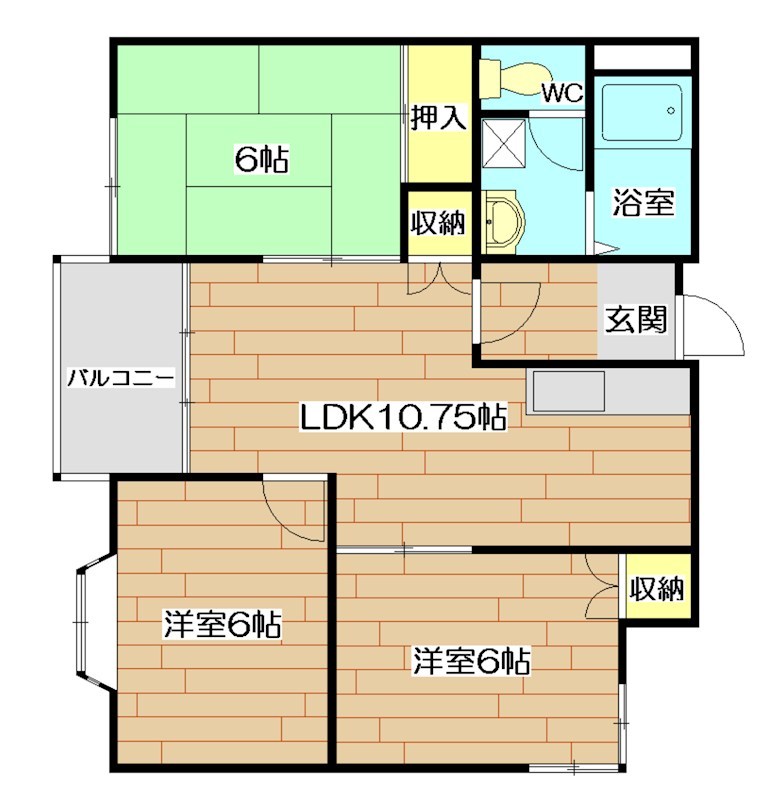 メゾンフラグランス 間取り