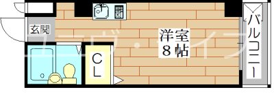 ザ・プレミアムコート 510号室 間取り