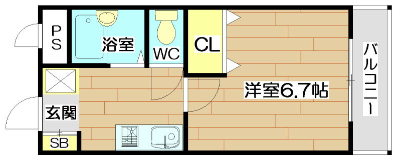 ビエント真上 間取り図