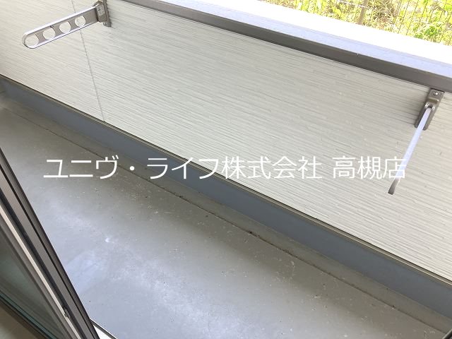 ウェルスクエア高槻 ベランダ