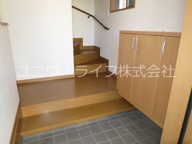 名神町服部貸家 玄関