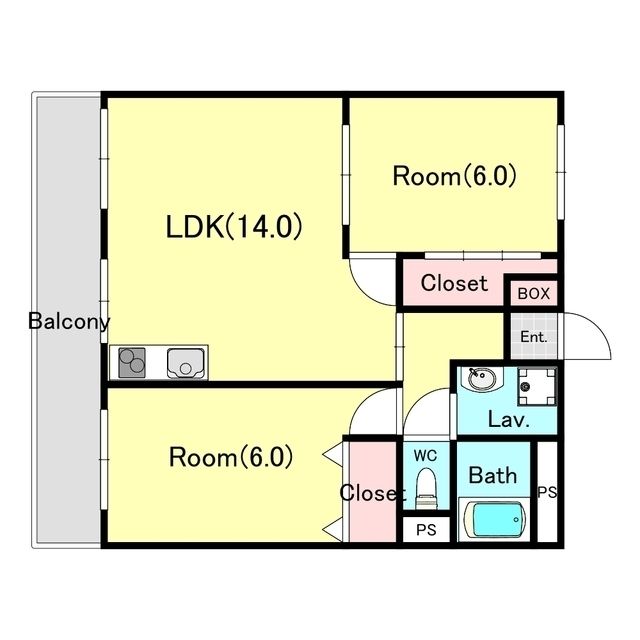 メゾンソレイユ 間取り