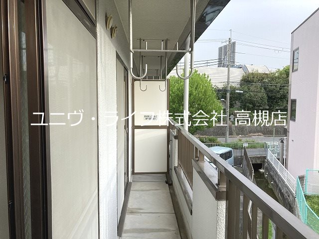 グリーンメモリアパートⅡ ベランダ