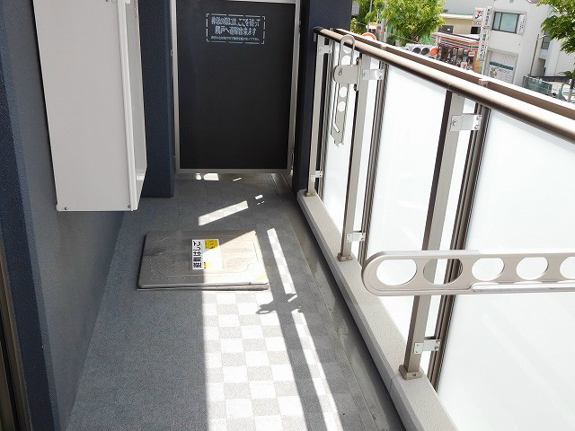 クルアルガイノウエ ベランダ