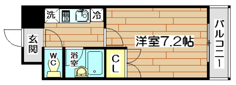 ノイレーベン古曽部   間取り図