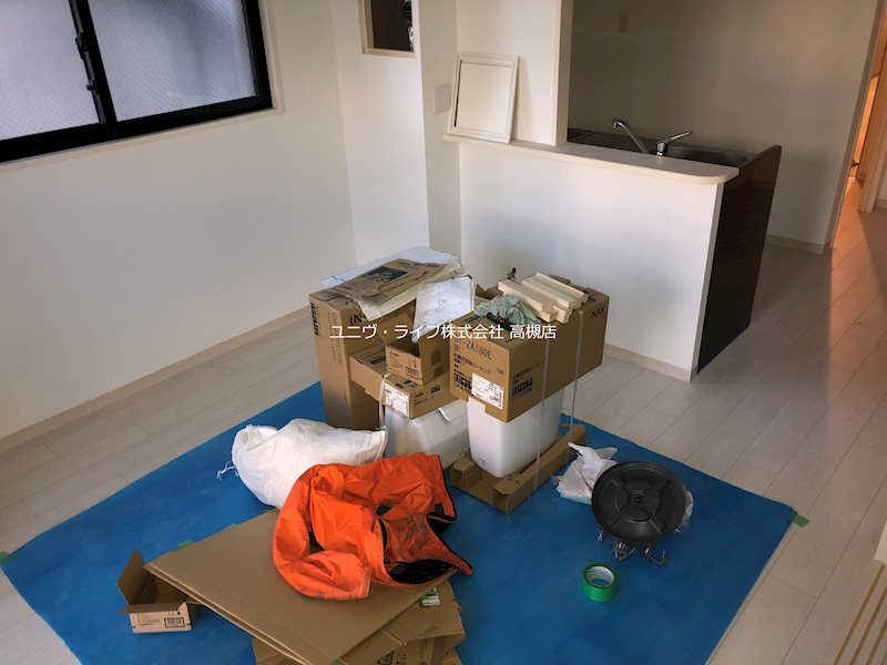 山崎マンション16高槻芥川 リビング