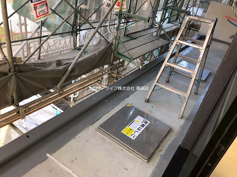 山崎マンション16高槻芥川 ベランダ