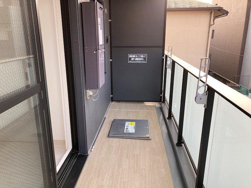 山崎マンション16高槻芥川 ベランダ