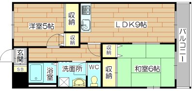 メゾン千代田 間取り図