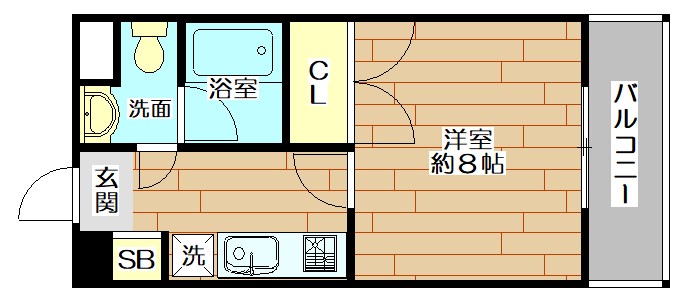 CASA・SOL（カサ・ソル） 間取り図