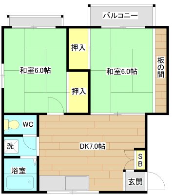 メゾン東陽 間取り