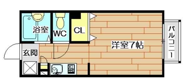 ハイツサニーコート 間取り図