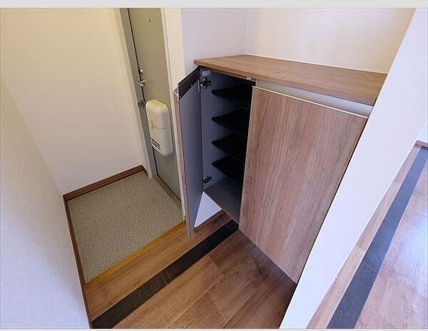 プラムコート 玄関
