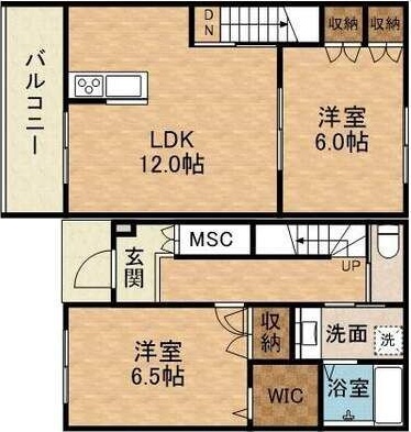 LOGEMENT LE LAIT 間取り