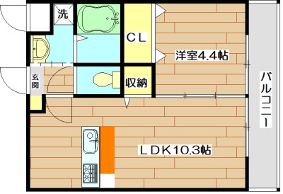 ニューアムールクラニア 間取り図