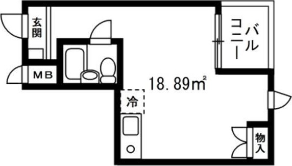 メゾンプリムローズ 間取り図