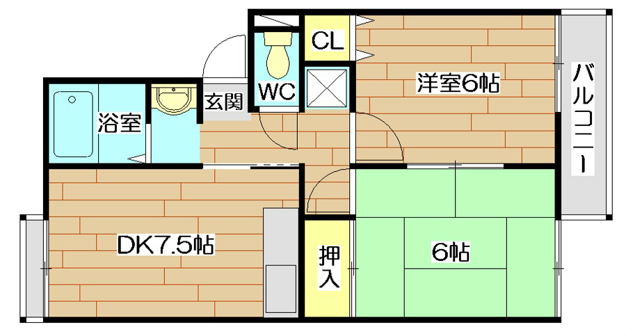 ルミエール安満 間取り