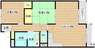 ブルーマーク高槻 間取り