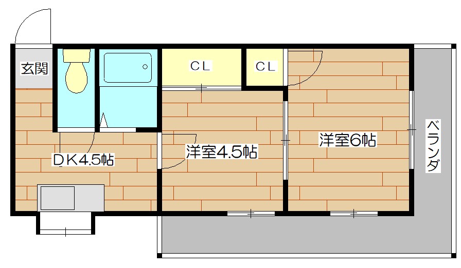 別所エンビィハイツ 間取り